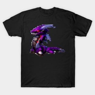 8bit Robot dragon T-Shirt